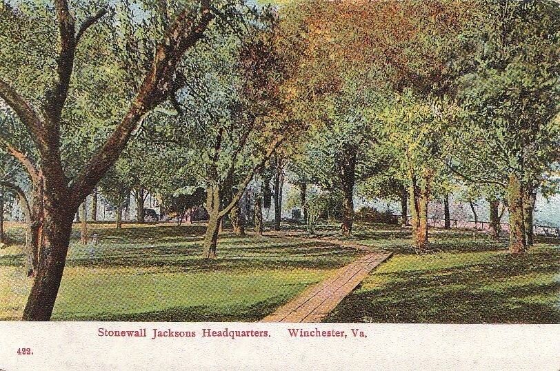  Postcard Stonewall Jacksons Headquarters Winchester VA
