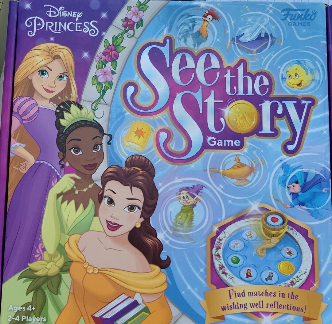 Disney Princess See the Story Game- NEW