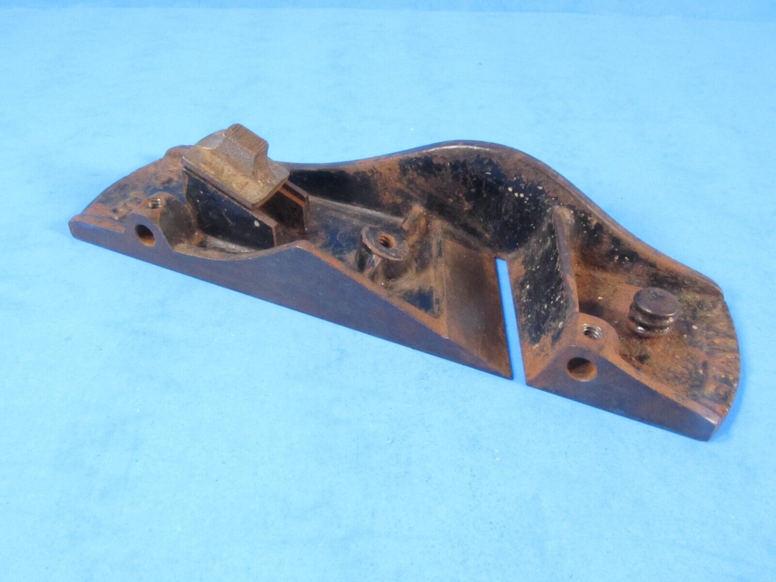parts - body & support block for Stanley 140 skewed wood block plane B casting
