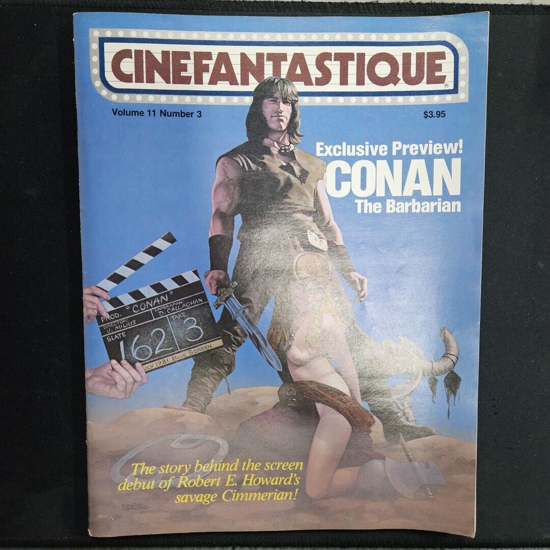Cinefantastique #3 Vol11 Conan the Barbarian Magazine C233