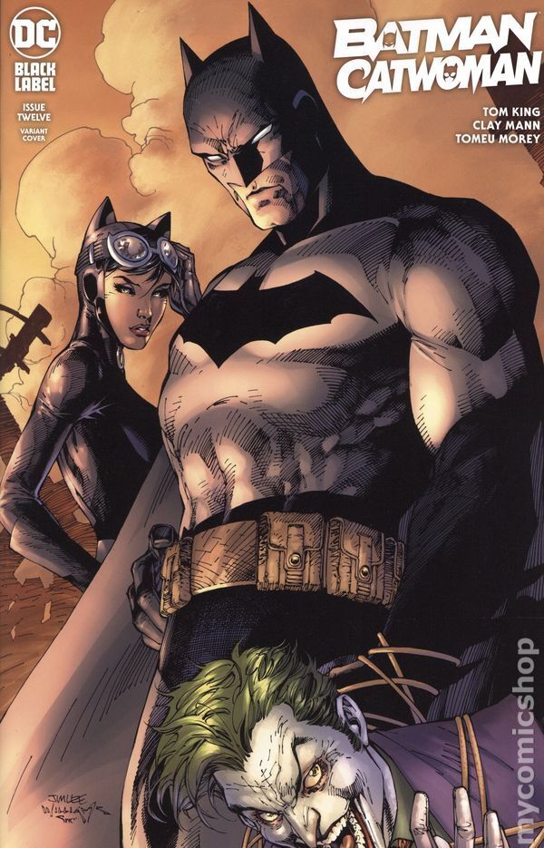 Batman Catwoman #12B Lee Variant NM 2022 Stock Image