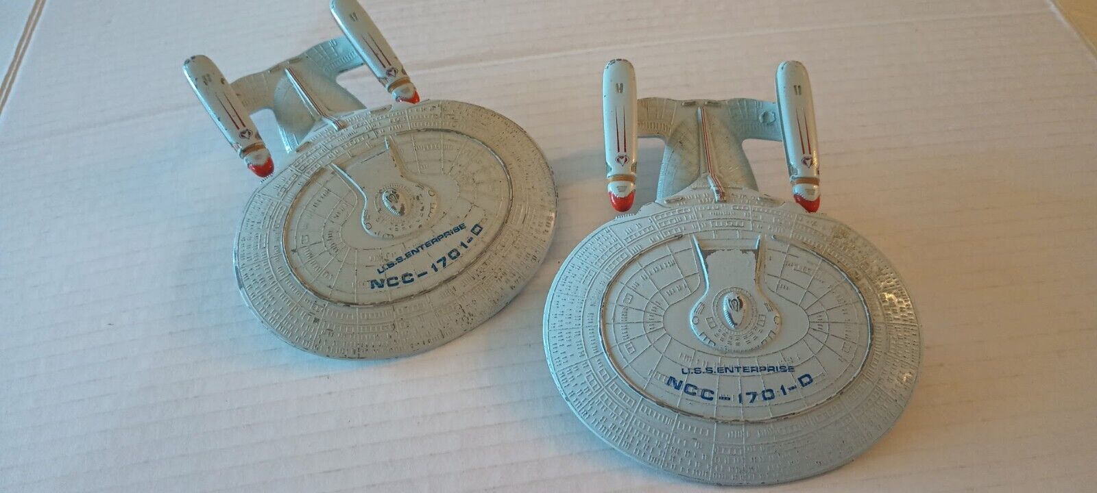 Vintage Star Trek TNG Die Cast Metal USS Enterprise D