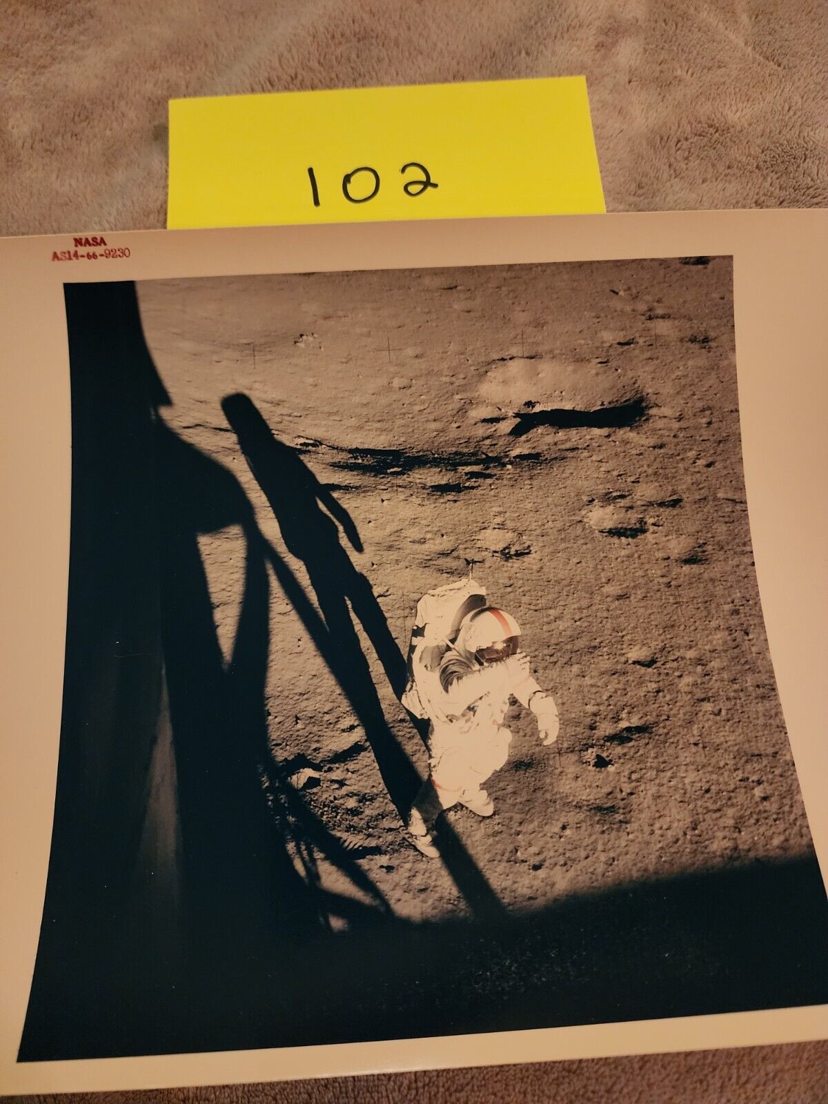 Apollo 14 Red Number Photo # AS14-66-9230
