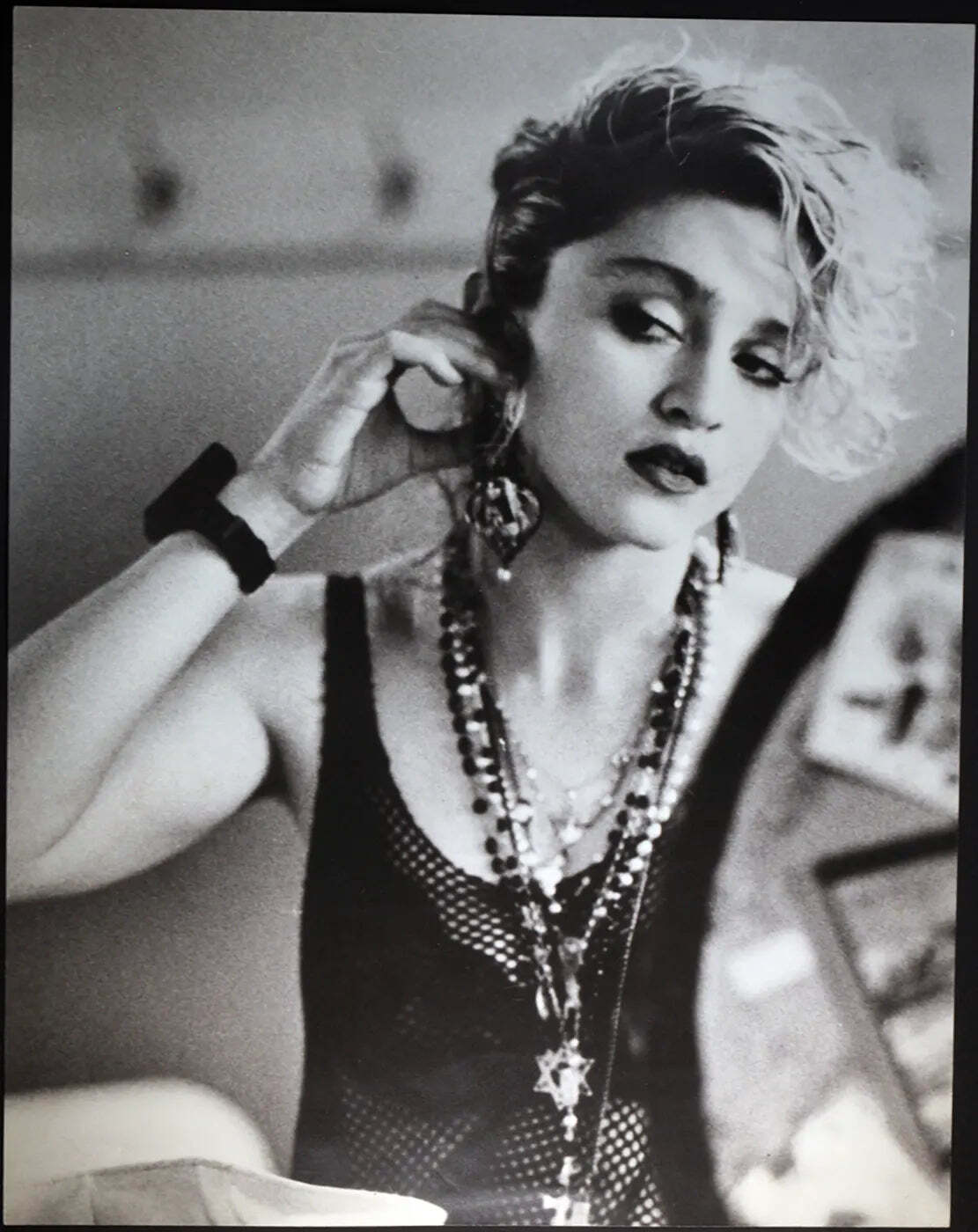 Vintage Press Photo Music Madonna 1985 FT 308 - print 10 5/8x14 5/8in