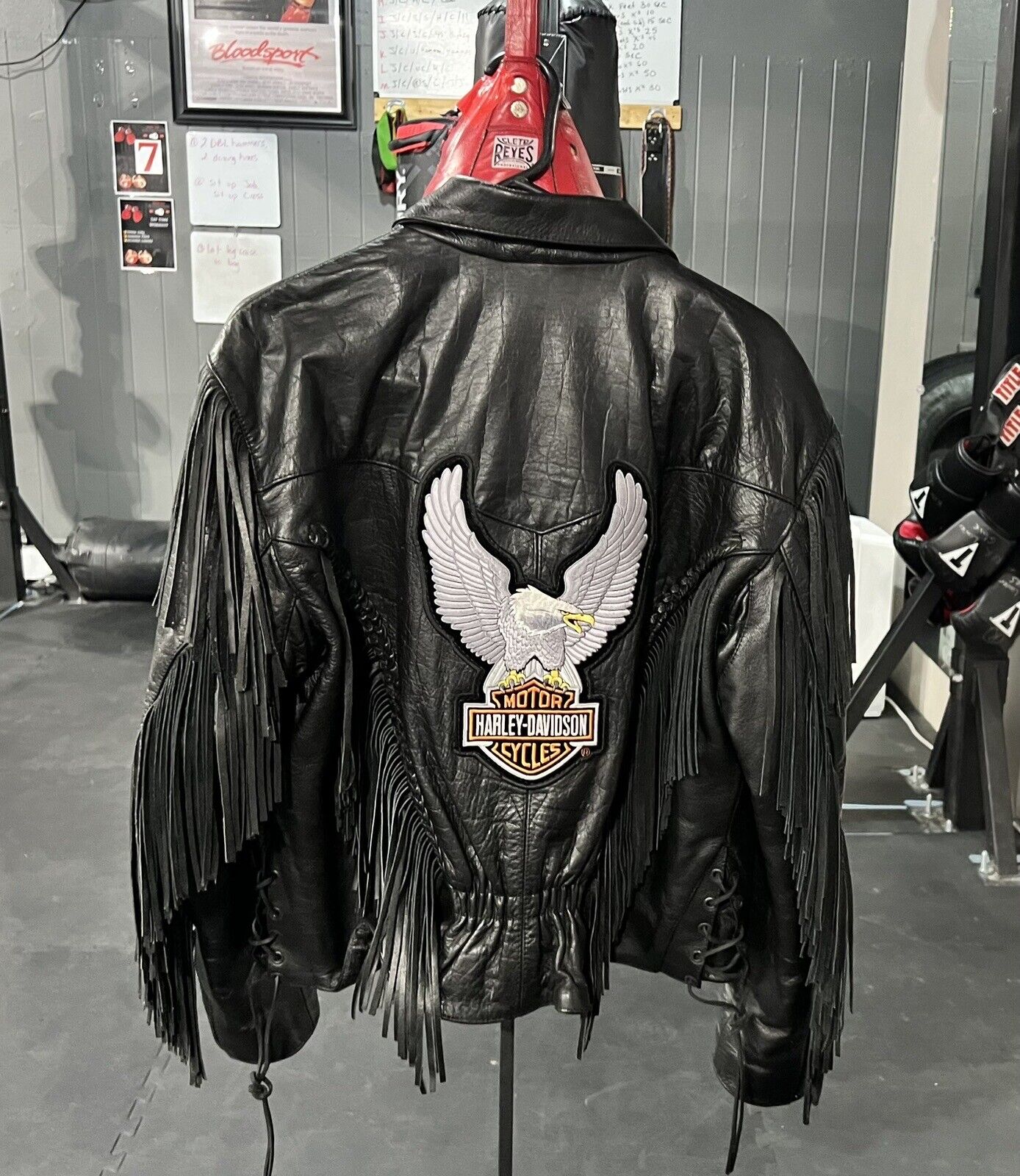Ladies Harley Davidson Leather Riding Jacket