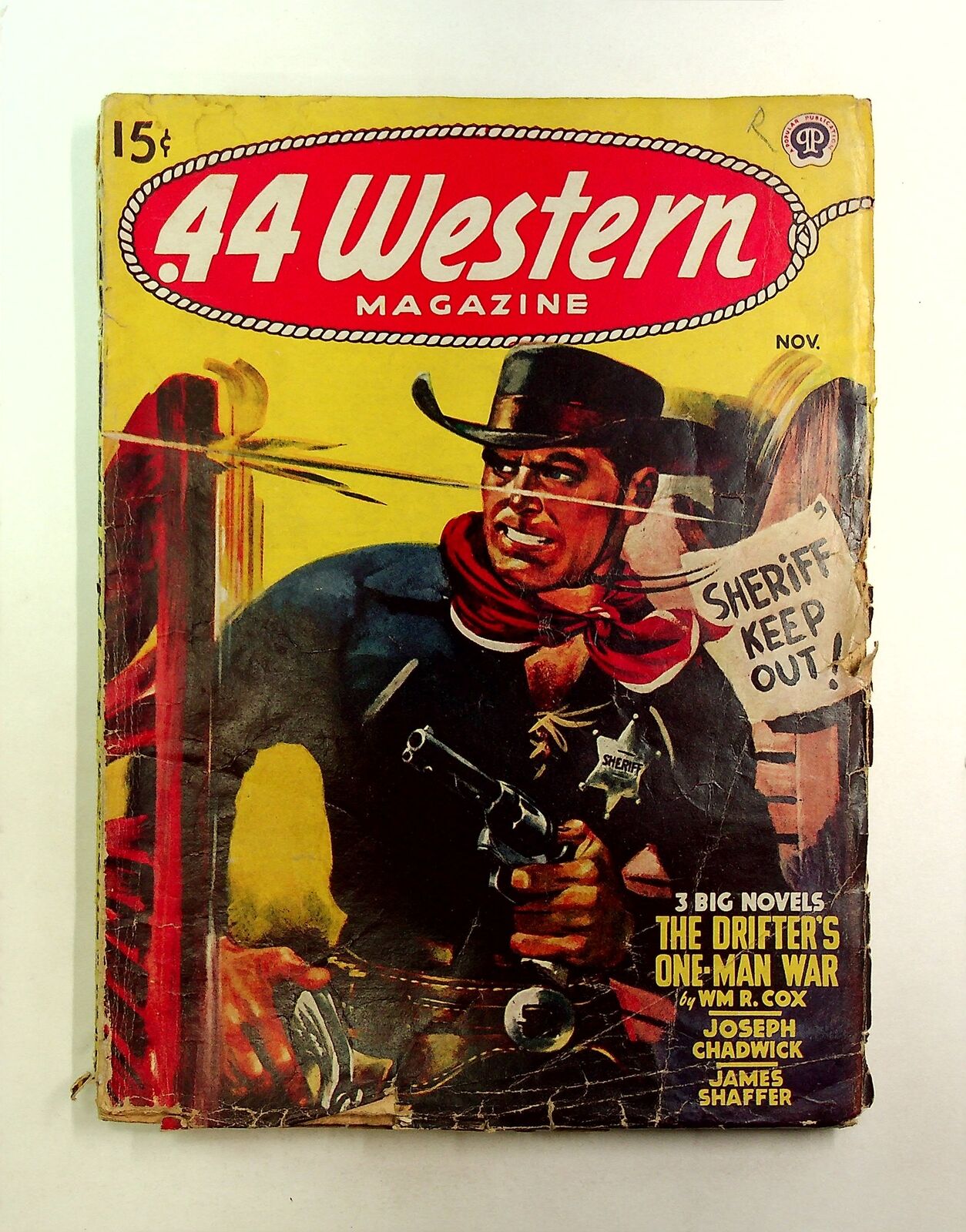 44 Western Magazine Pulp Nov 1947 Vol. 19 #1 GD Low Grade