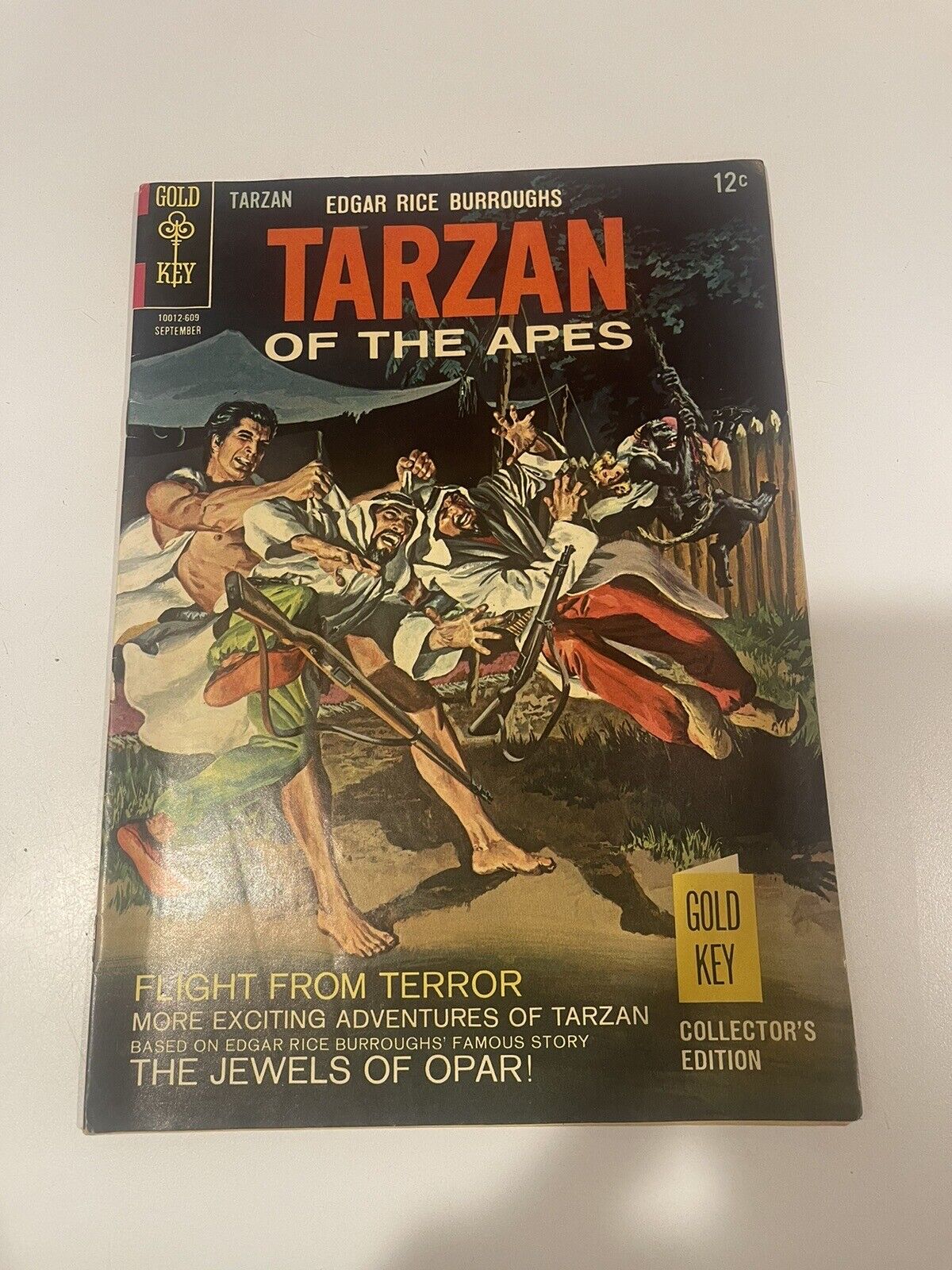 TARZAN #160 Gold Key 1966 Silver Age Comics Vintage Painted Cover Nice Copy