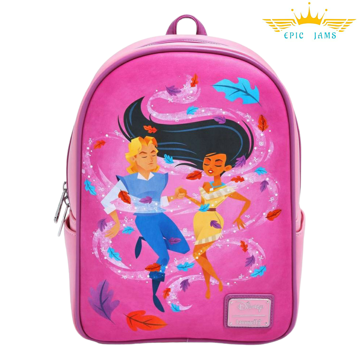 Loungefly Disney Pocahontas Colors of the Wind Mini Backpack New