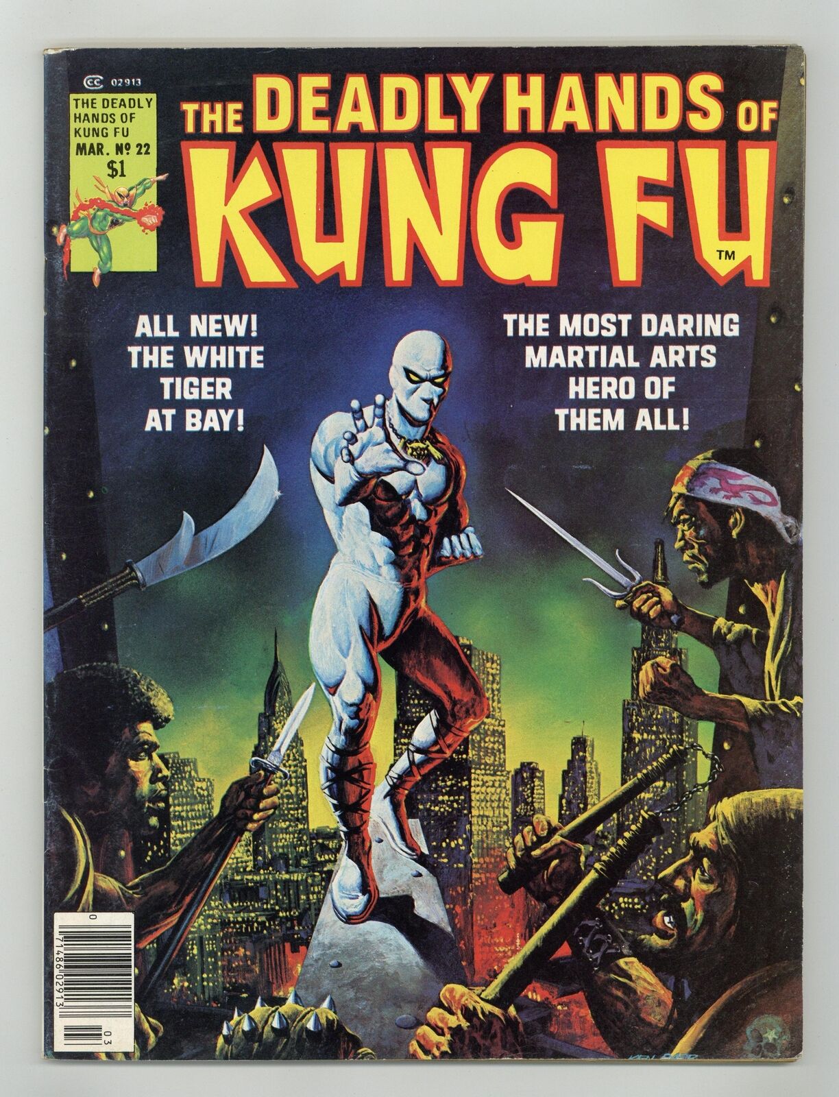 Deadly Hands of Kung Fu #22 VG/FN 5.0 1976 1st app. Jack of Hearts