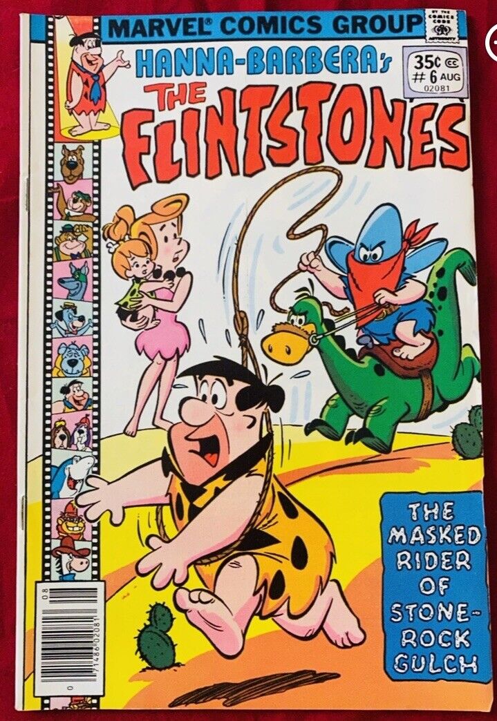 Vintage Marvel Comics Hanna-Barbera\'s THE FLINTSTONES #6 Comic Book August 1978