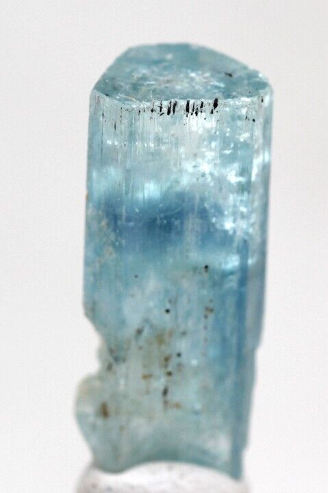 AQUAMARINE BERYL Terminated Blue Crystal Gemstone Gem Mineral Specimen PAKISTAN