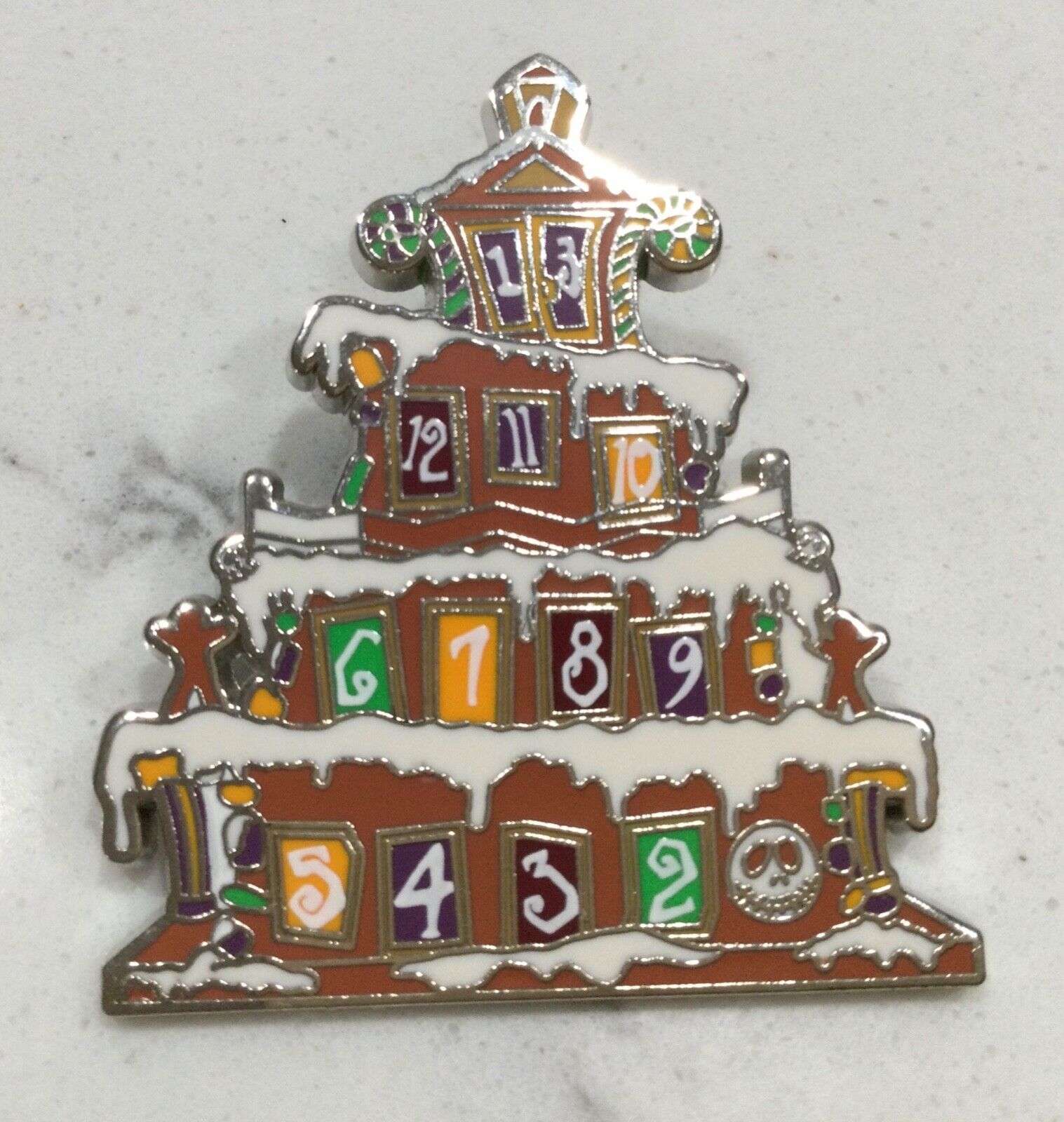 Disney NBC Nightmare Before Christmas Haunted Mansion Holiday Gingerbread Pin