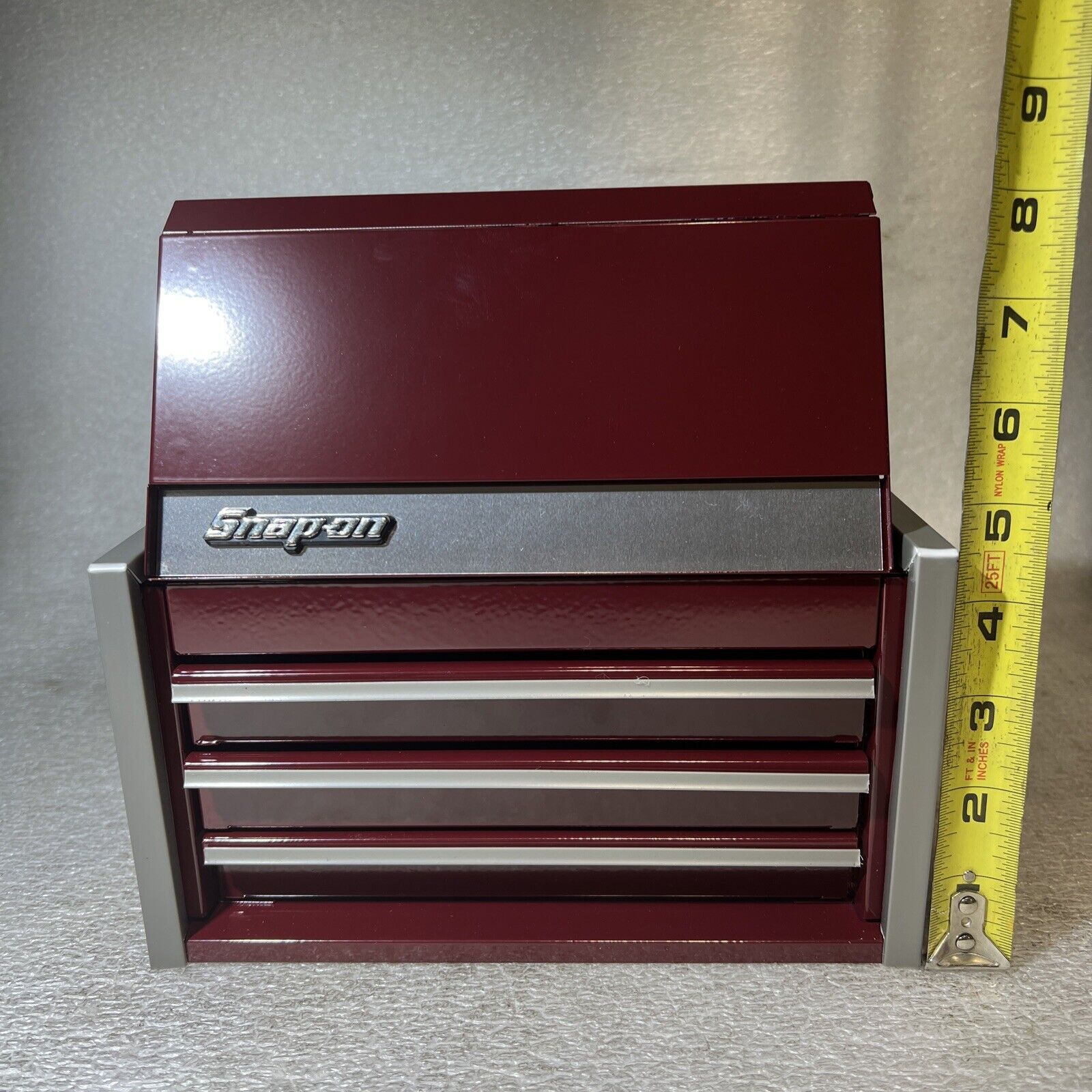 Snap-on Cranberry Mini Micro Tool Box ~ Top Chest - KMC923APL *NEW IN BOX*