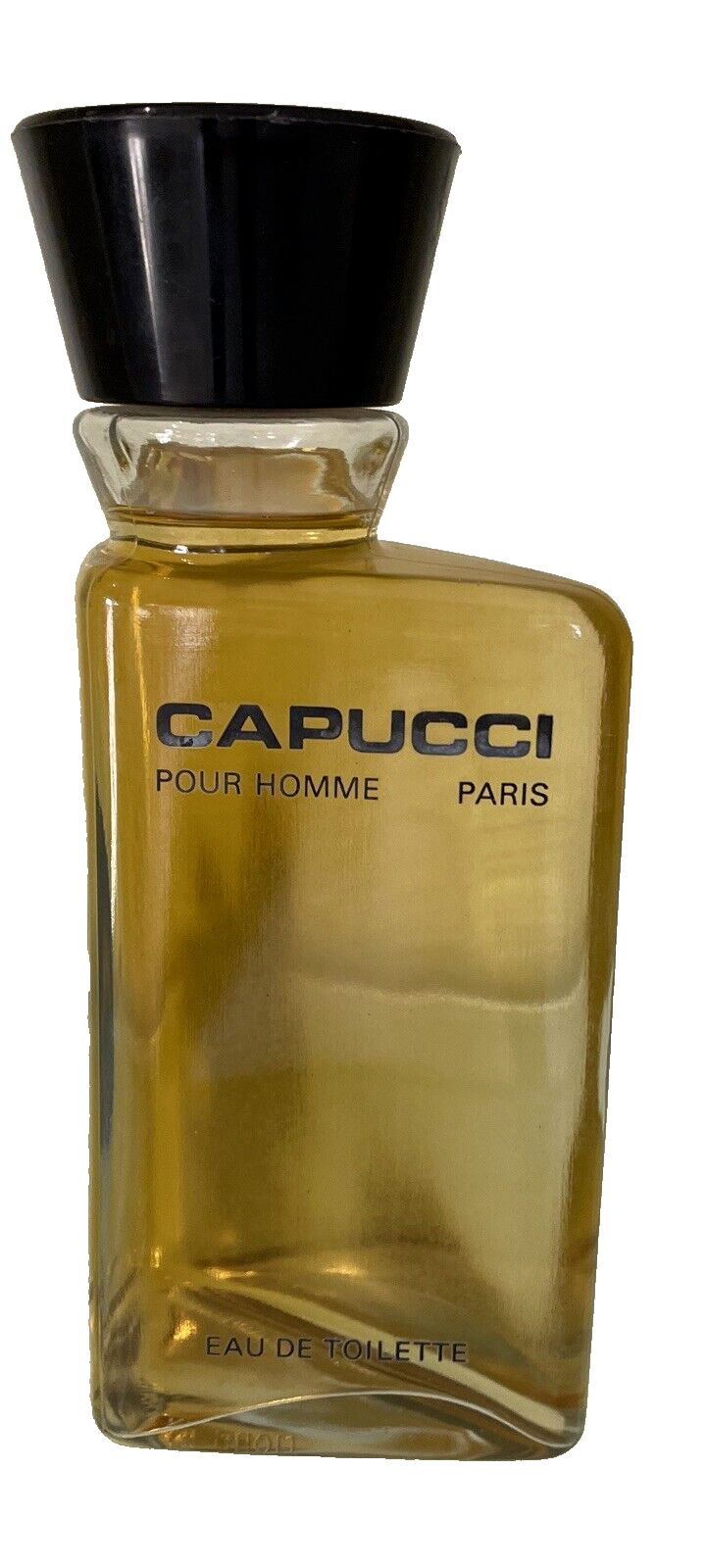 CAPUCCI Pour Homme PERFUME FACTICE Large Store Display Art Glass Bottle EDT