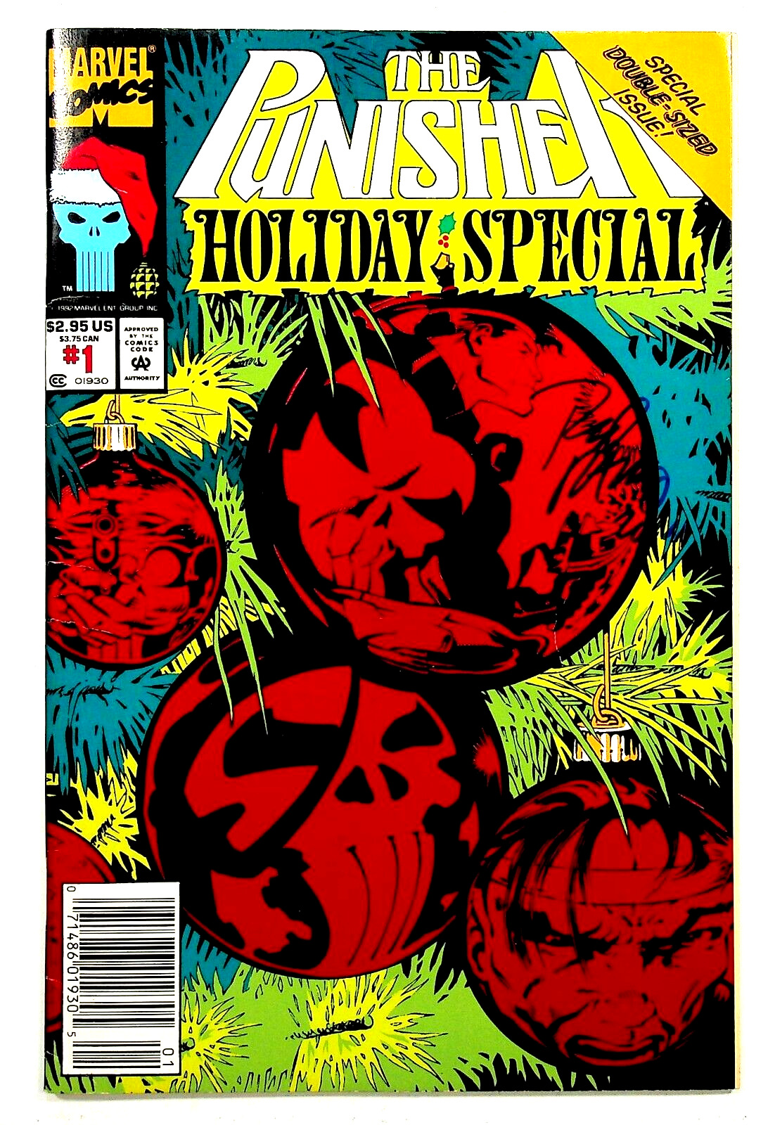 Punisher Holiday Special #1 Signed by Rodney Ramos Marvel Comics