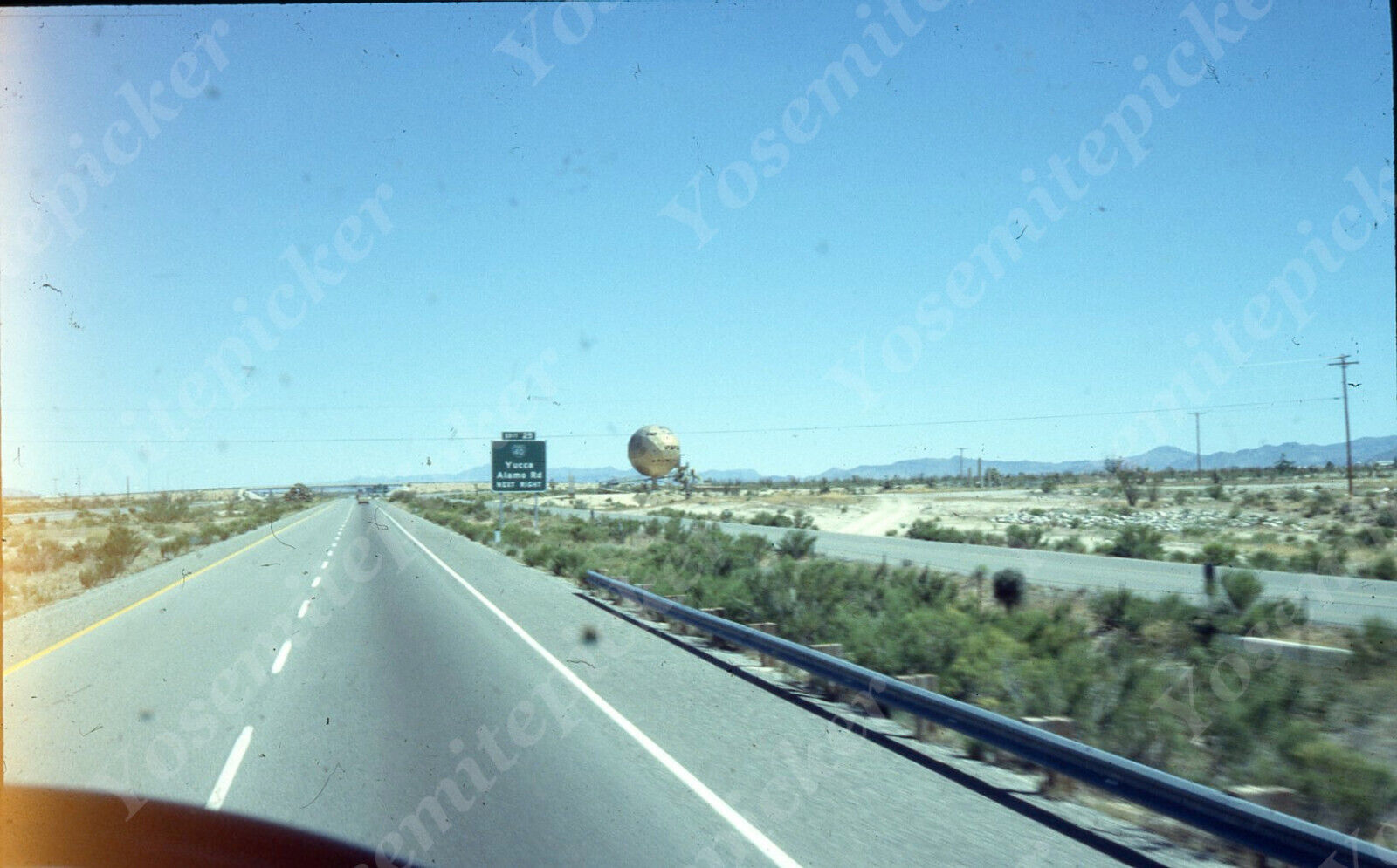sl44  Original Slide 1970\'s Golf ball House Arizona 615a