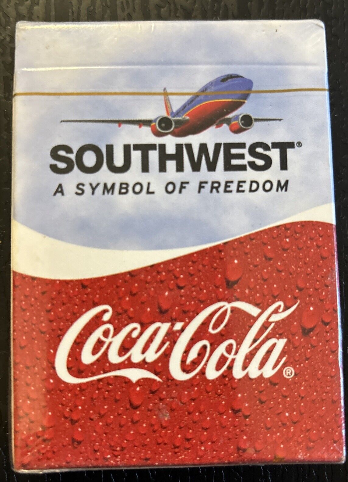 New Southwest Airlines SW Coca Cola Playing Cards Sealed 2005 Poker Blackjack