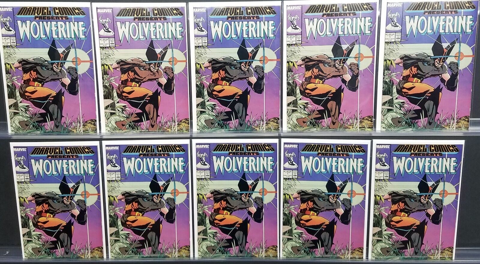 MARVEL COMICS PRESENTS # 1 1988 WOLVERINE HIGH GRADE 10 COPIES ALL NM RANGE