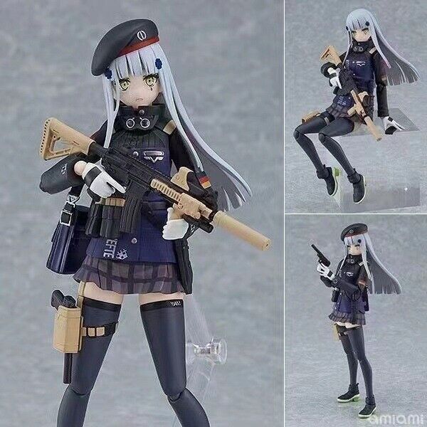 Anime Girl Frontier figma 573# HK416 PVC Action Figure New No Box toy model