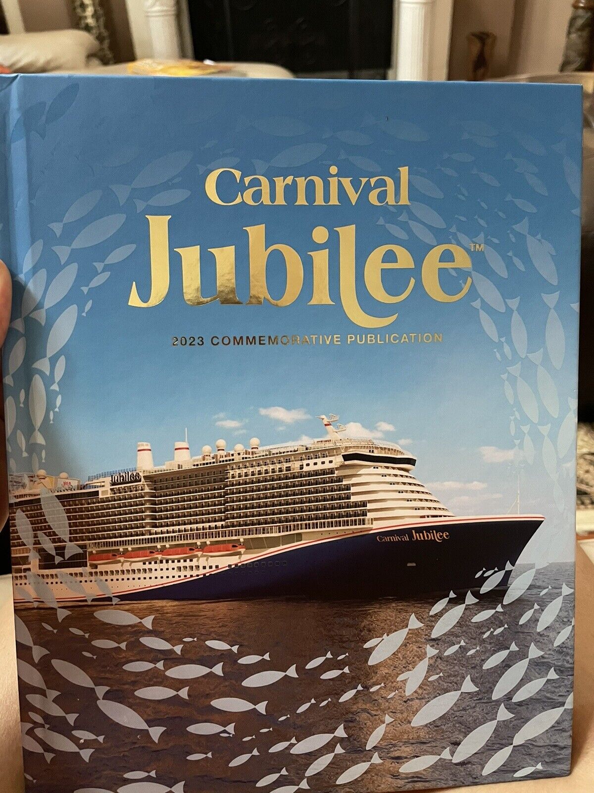 Carnival Jubilee Inaugural Cruise Sailing 12.23.2023 Commemorative Book