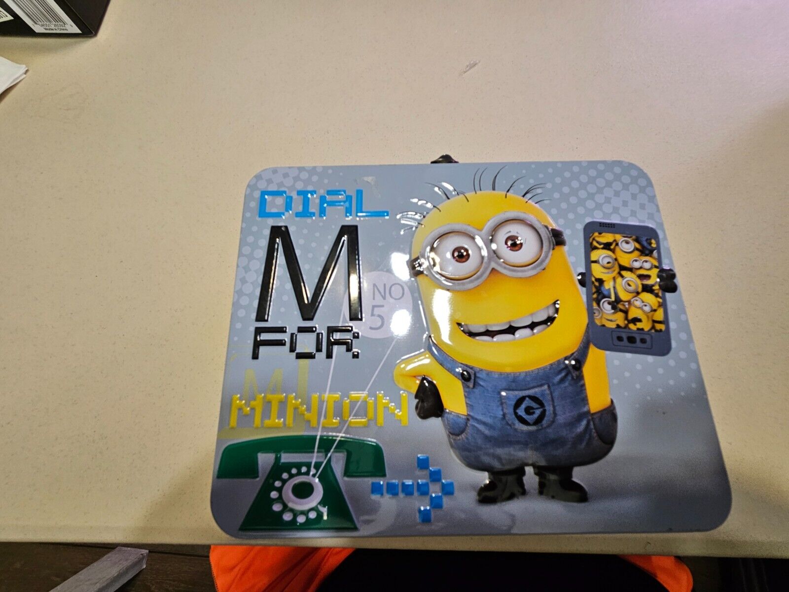 Minions Lunchbox w/ 48pc Puzzles-Collectible “Despicable Me”