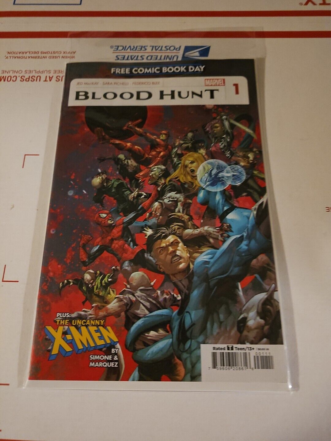 Marvel Blood Hunt #1 NM- OR BETTER FCBD 2024 BAG & BOARDED