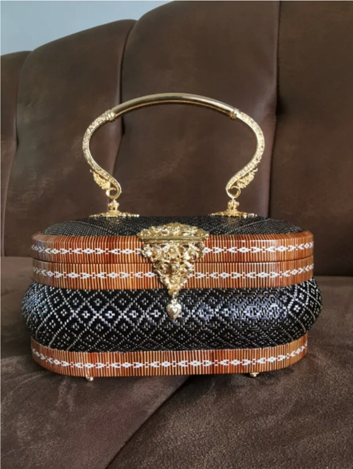 Yanlipao Hand Bag Thai HandmadeTraditional Premium Handicraft Luxury Gift