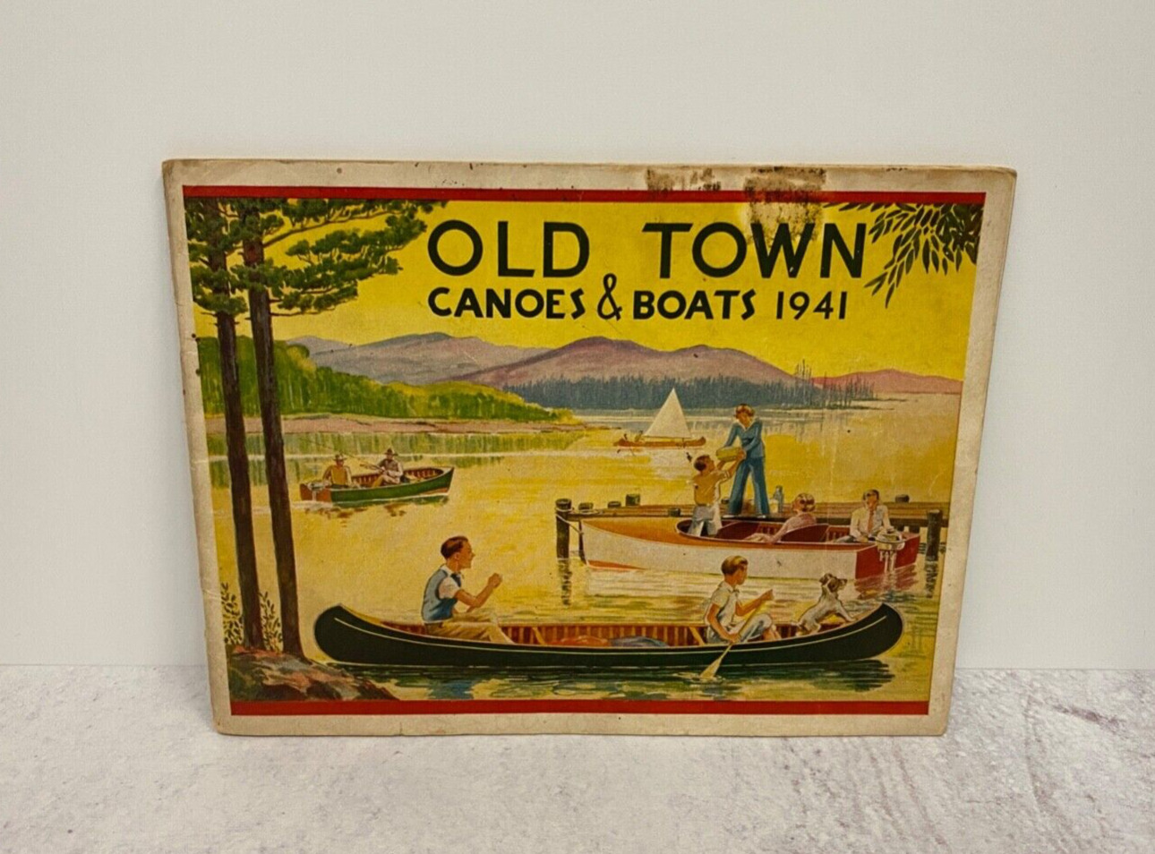 Vintage 1941  OLD TOWN CANOES and BOAT Catalogue
