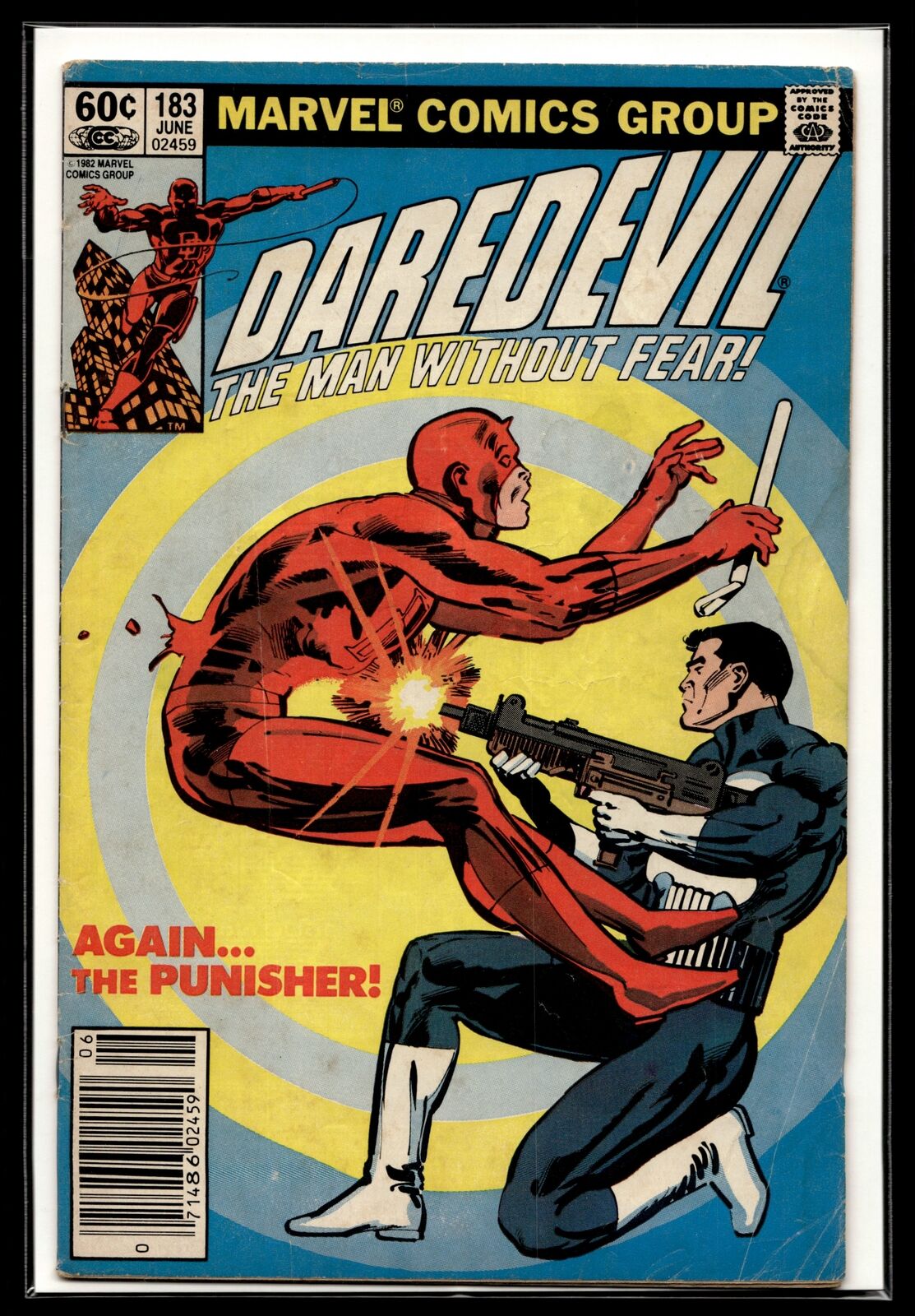 1982 Daredevil #183 Newsstand Marvel Comic