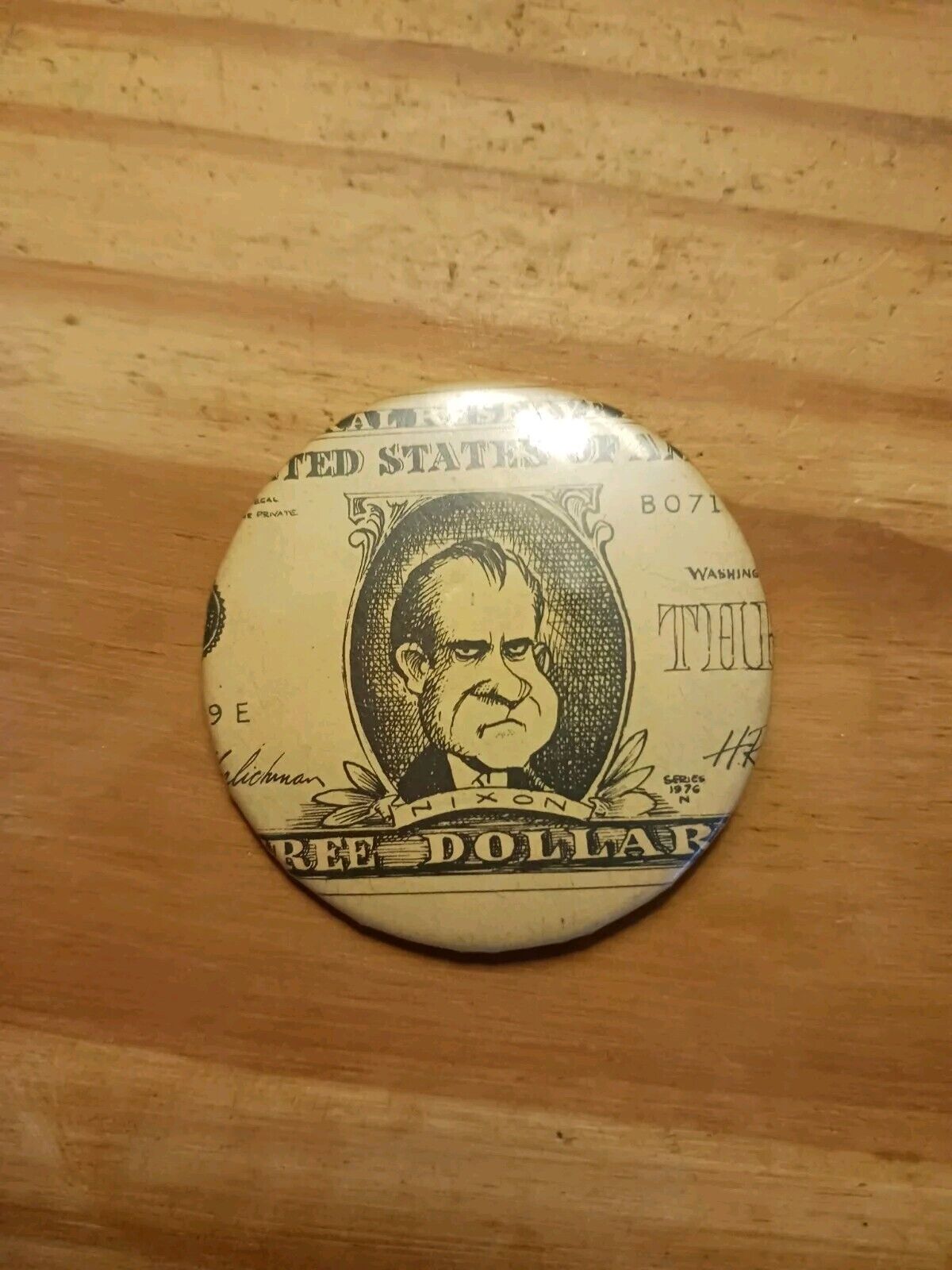 Ultra Rare One Of A Kind President Nixon Button