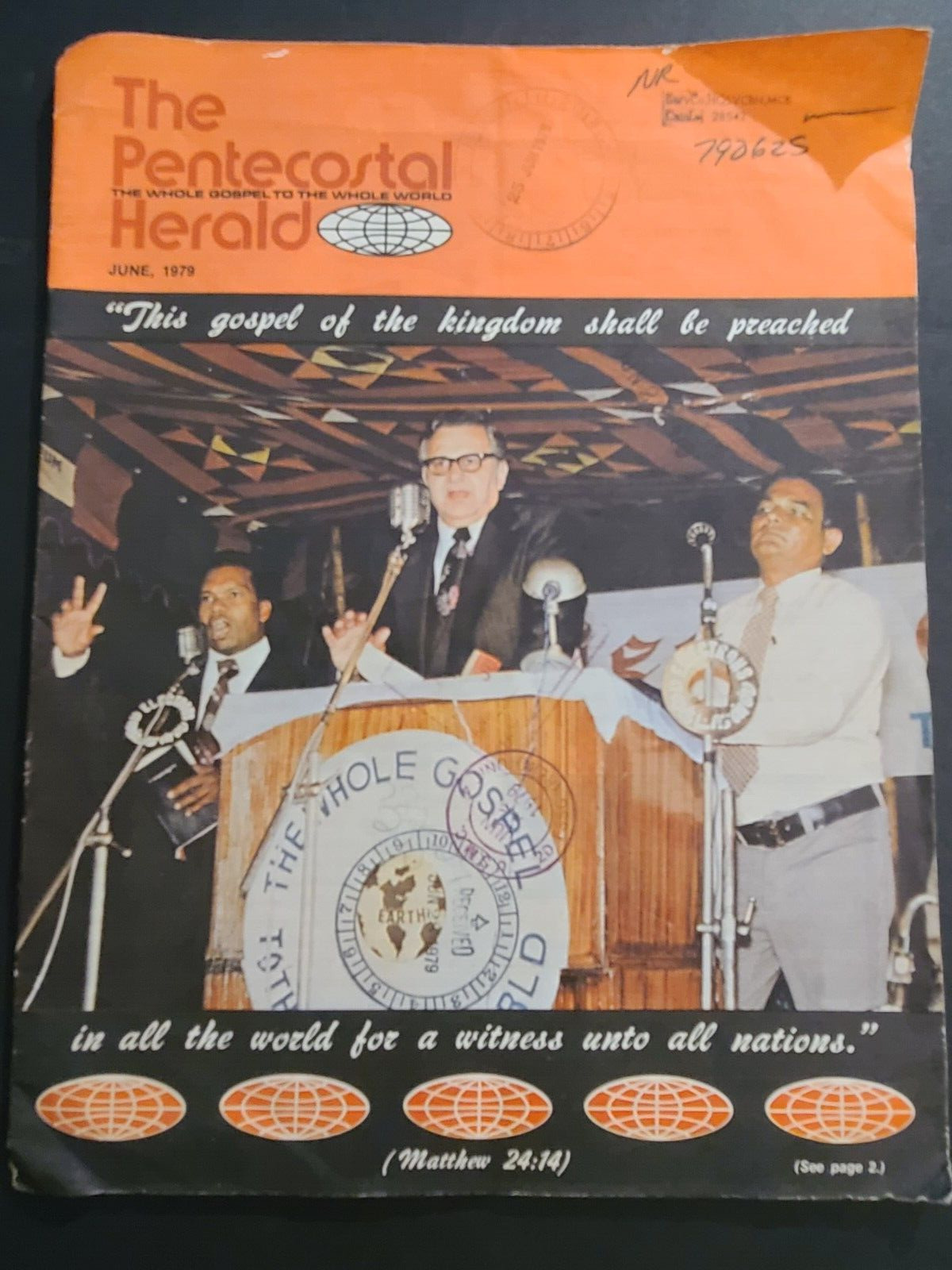 JUNE 1979 ISSUE-THE PENTECOSTAL HERALD MAGAZINE 23 Pages