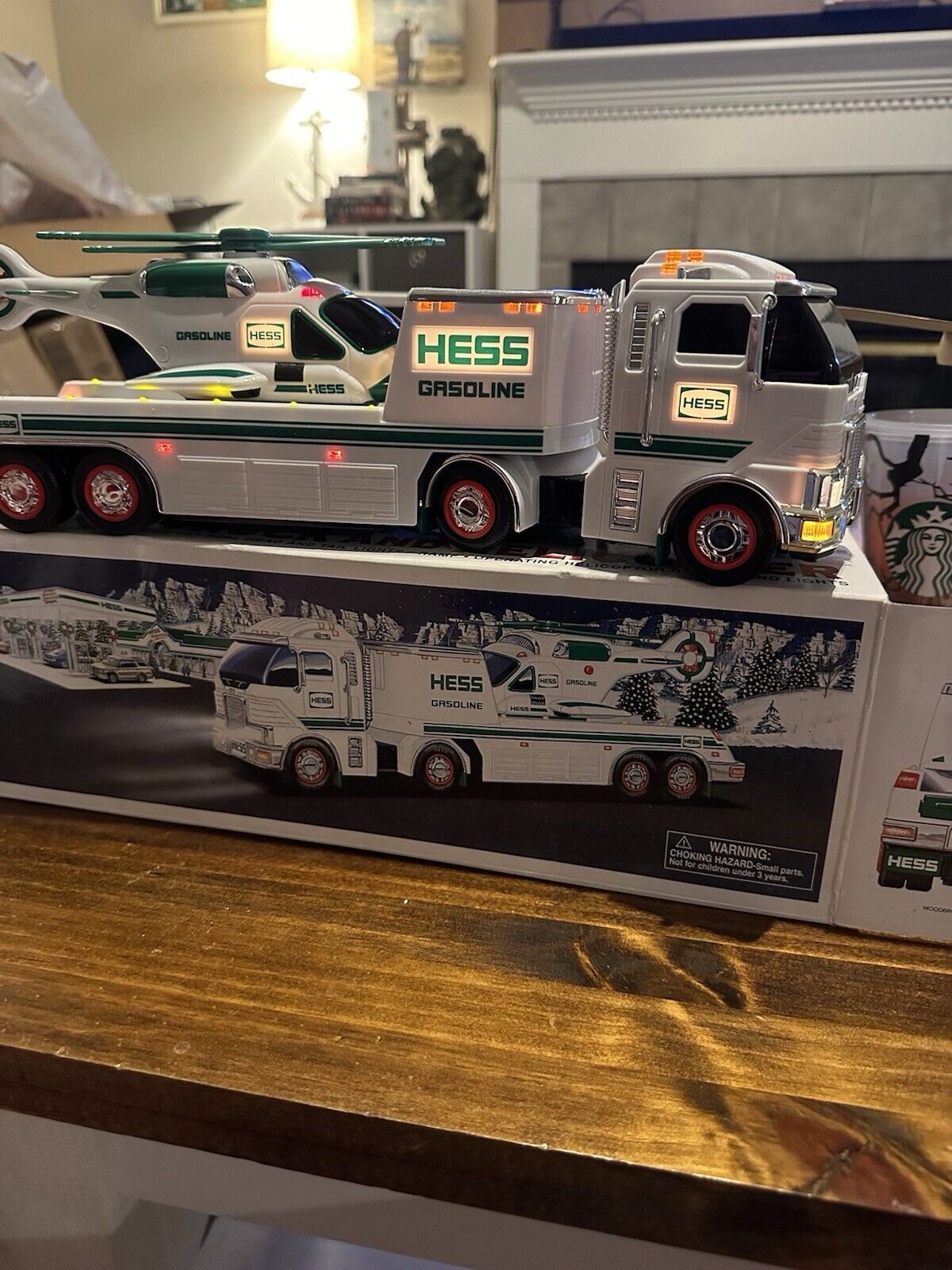 2006 Hess Toy Truck and Helicopter   New In Box 