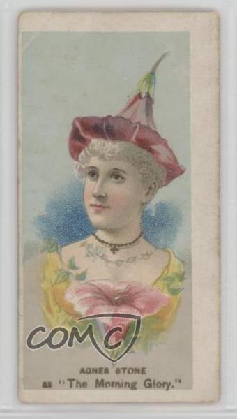 1889 Duke\'s Fancy Dress Ball Costumes Tobacco N73 Agnes Stone 0v3e