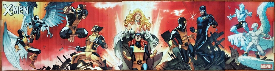 2011 X-Men Wolverine Cyclops Jean Grey Iceman Marvel Superhero Poster 30\