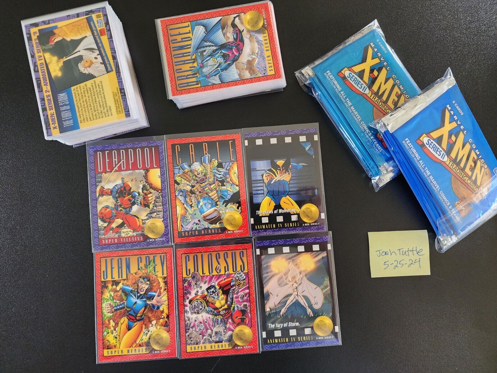 1993 Marvel Skybox X-Men Series ll Partial Set 75 of 100 + 51 dupes = 126 Cards
