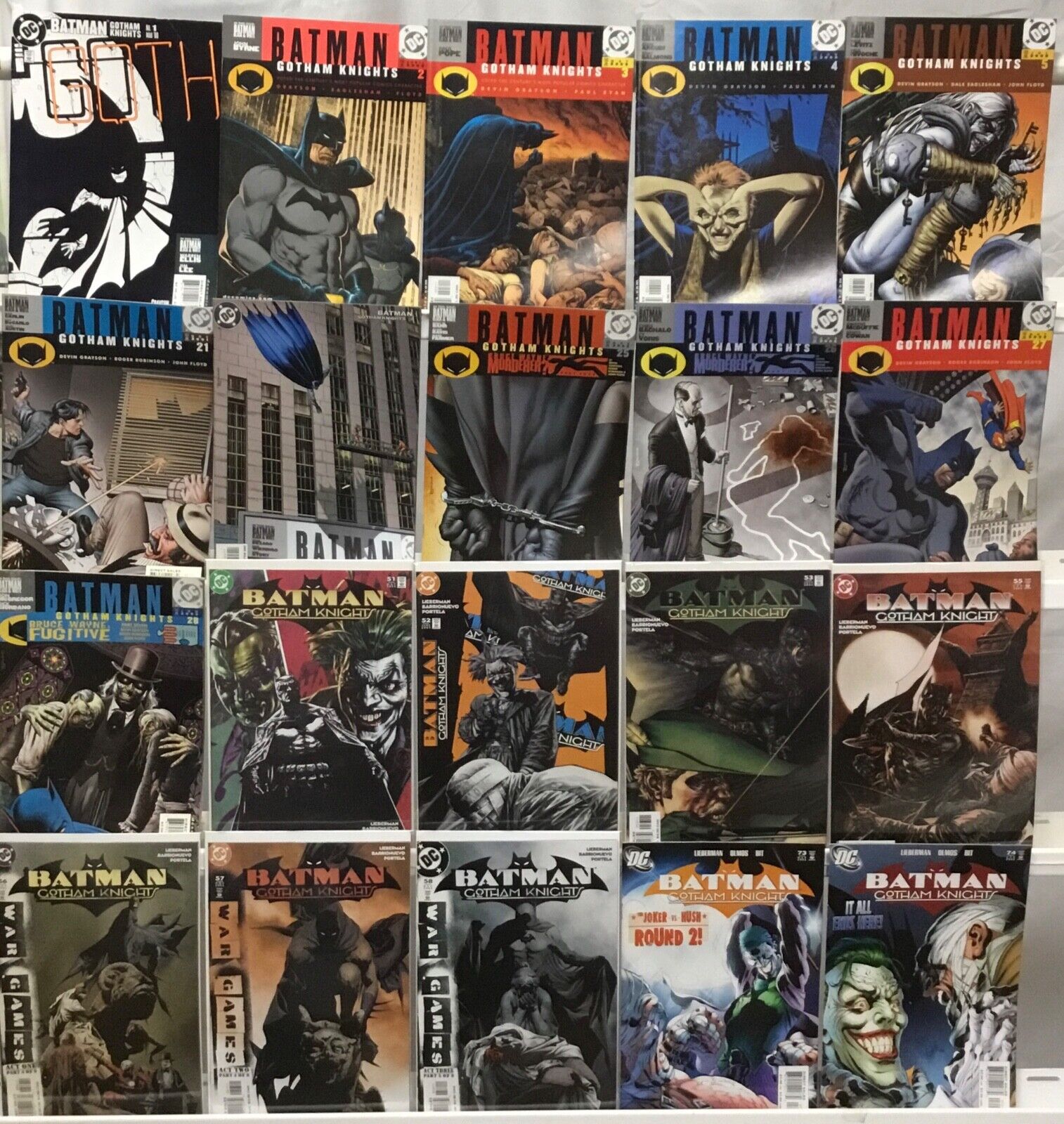 DC Comics - Batman Gotham Knights - Comic Book Lot of 20 Issues