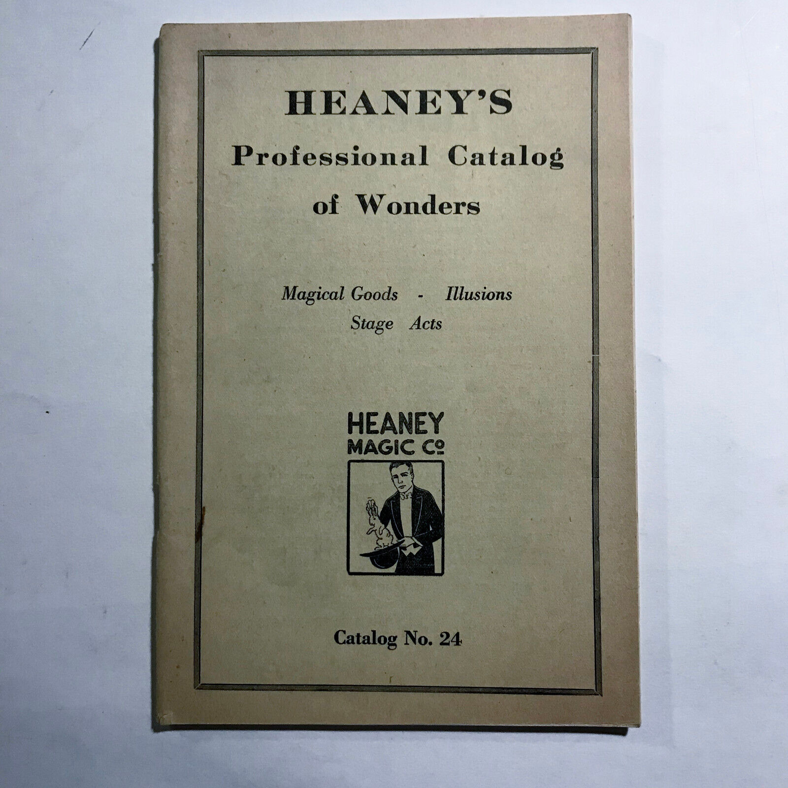 Vintage 1930\'s Heaney\'s Professional Catalog of Wonders Magic Catalog