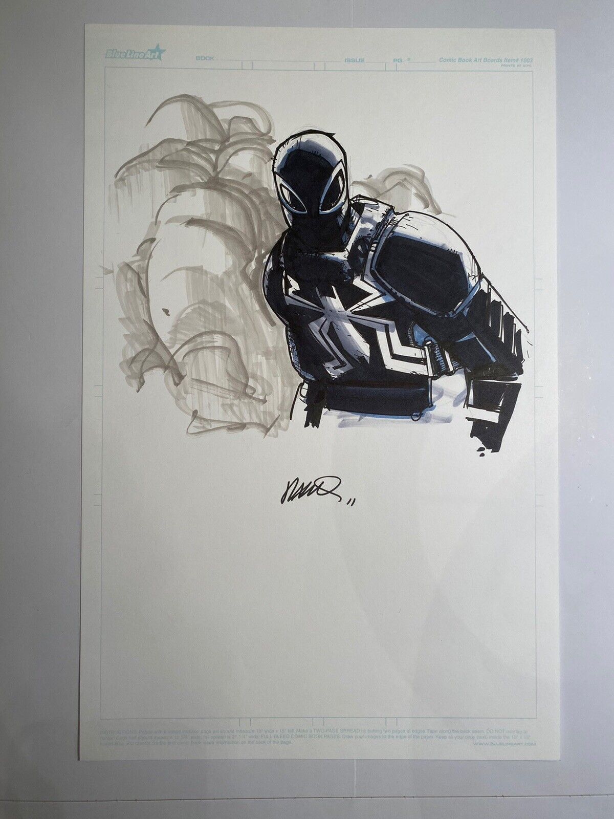 Humberto Ramos Agent Venom Original Art 