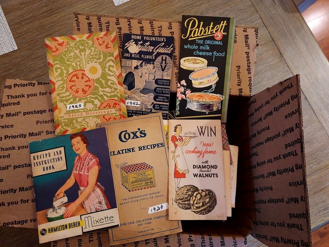 57 Vintage Recipe Booklets/Pamphlets/Instruction Manuals/Cookbooks 1920s-1990s
