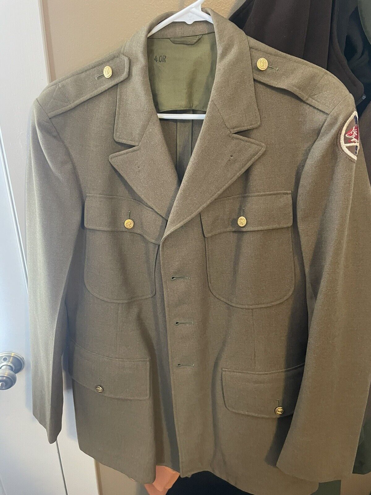 WW2 WWII Rare Vintage Wisconsin State Guard Uniform