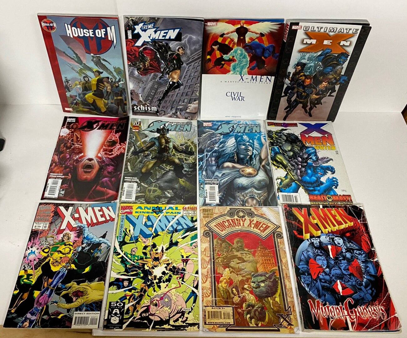 Huge Lot of 100+ Marvel Comic Book  & TPB Graphic Novels X-Men Venom Collection