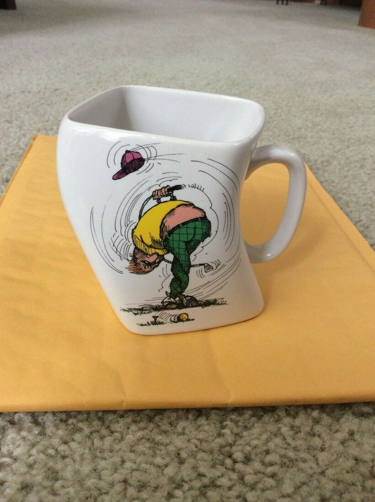 Twisted Golf Mug - The Results of Over Swinging