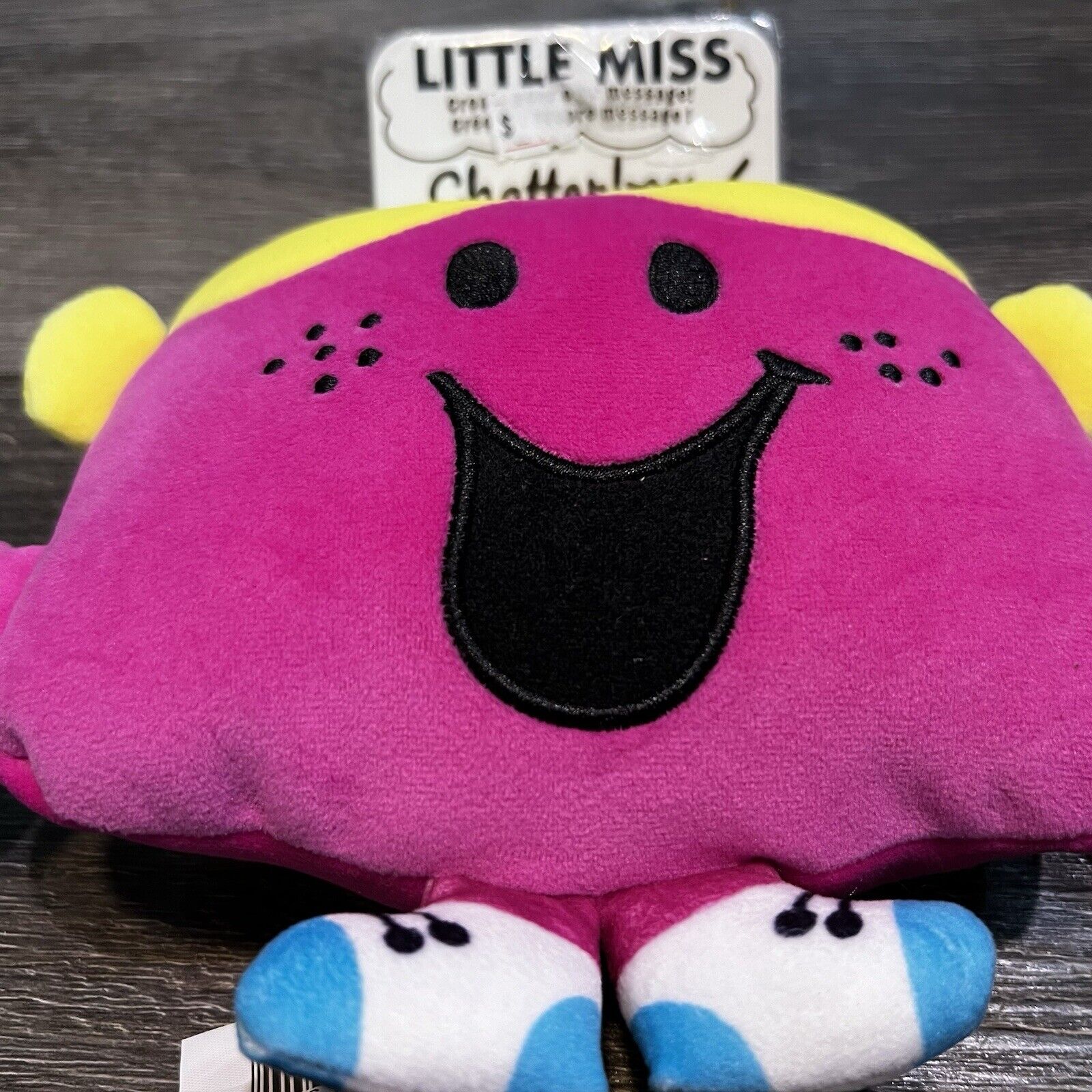 Little Miss Chatterbox The Mr. Men Show Plush Toy NEW WITH TAG. VGC