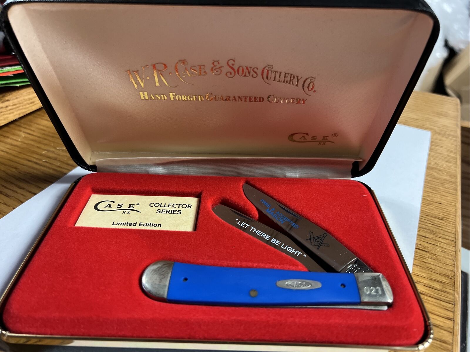 W.R. Case & Sons Cutlery Co.  Case XX  Collectors Series #27 Of Only 100