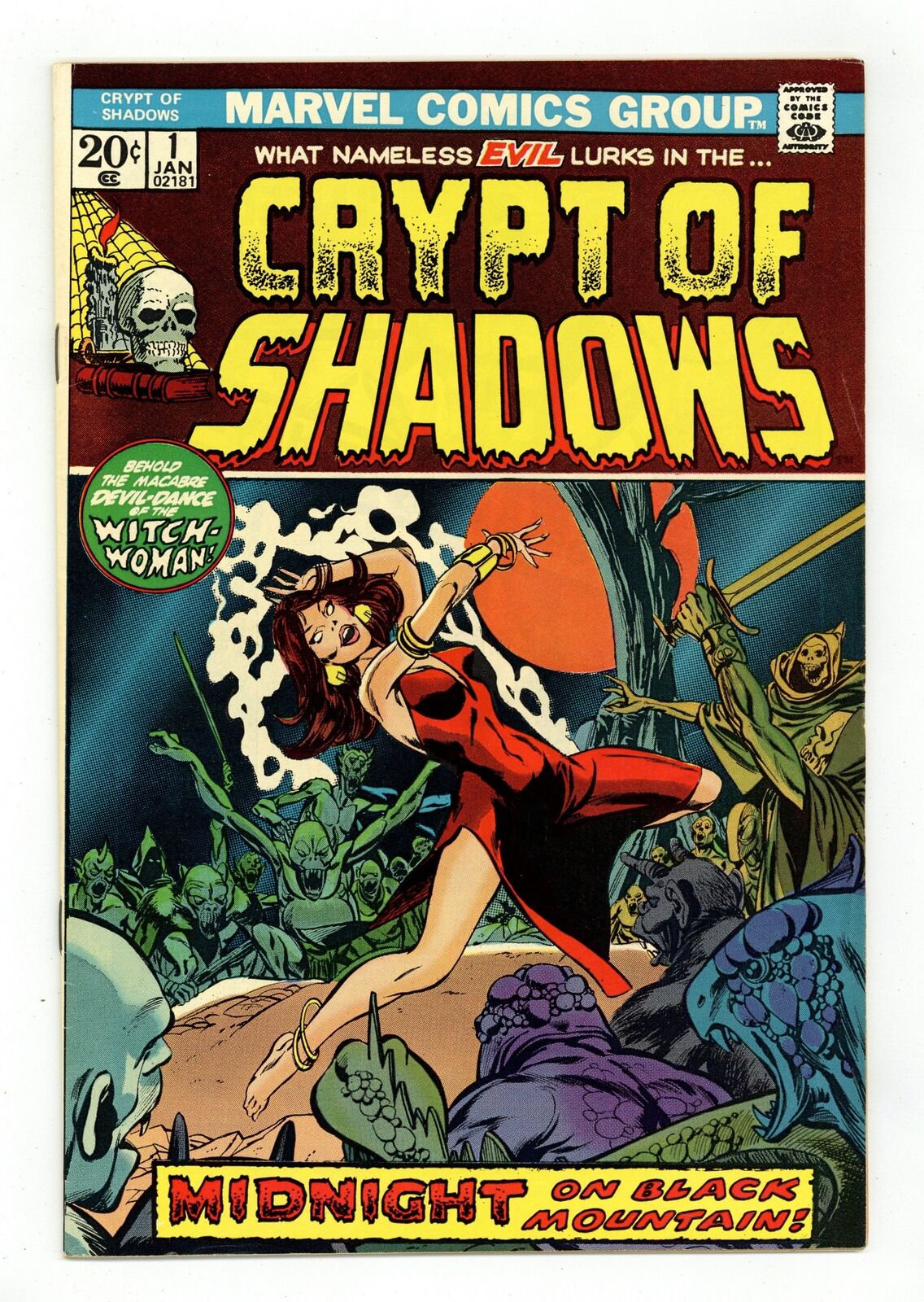 Crypt of Shadows #1 VG/FN 5.0 1973