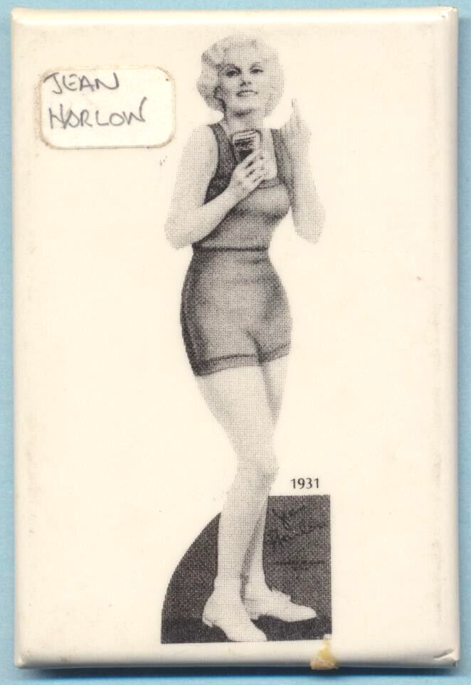 Vintage Pocket Mirror Actress & Model Jean Norlow Excellent Shape 1931 