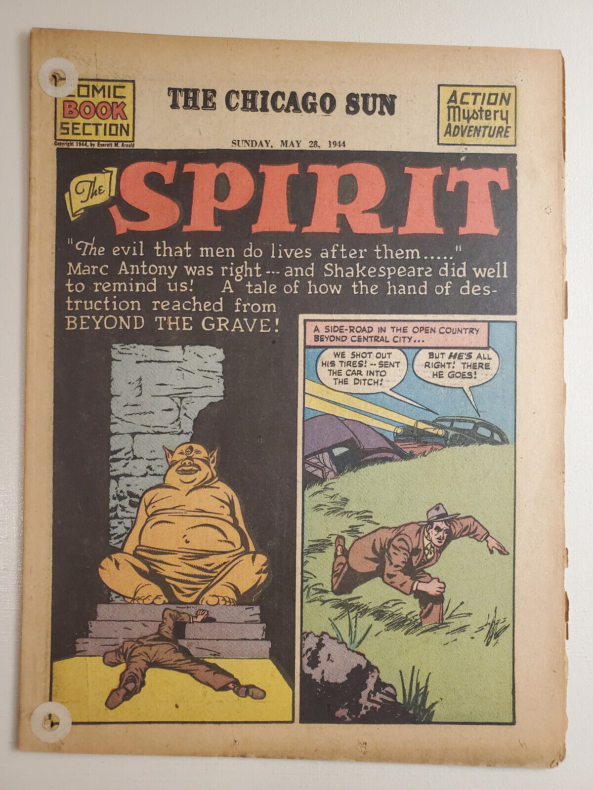 Spirit Section #209 May 28 1944 Chicago Sun Jack Cole