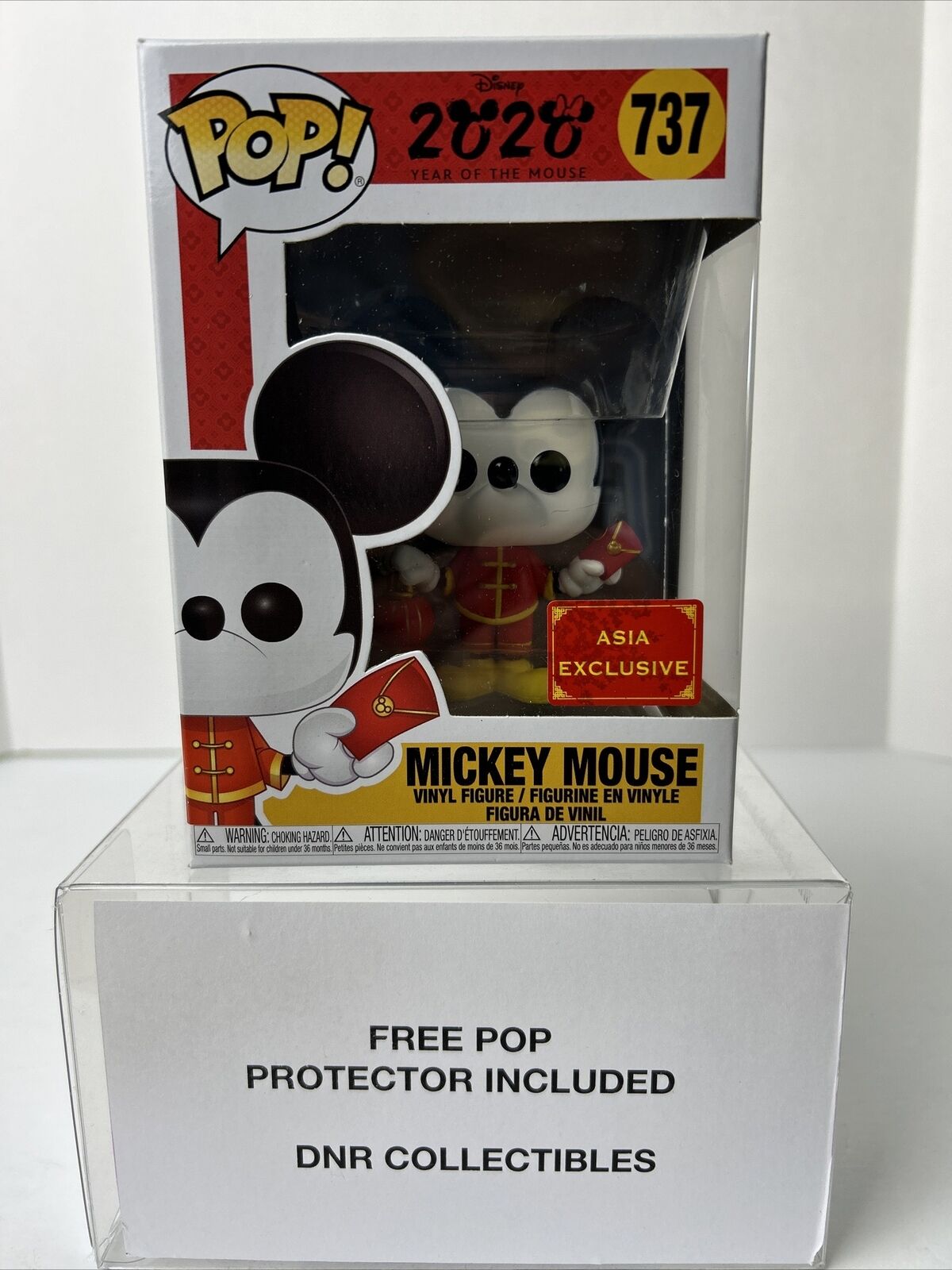 Funko Pop Disney 2020 Year Of The Mouse #737 Mickey Mouse Asia Exclusive