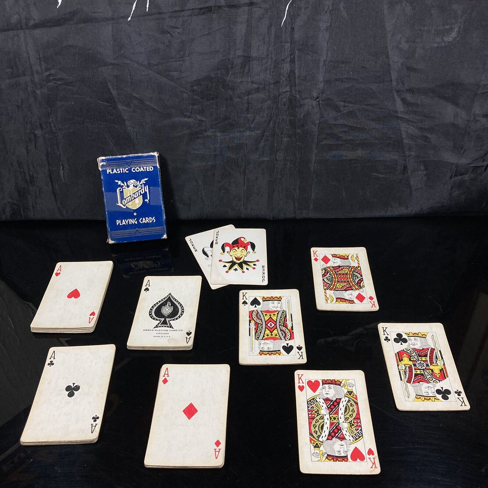 Vintage Lombardy Playing Cards All 52 Cards And 2 Jokers