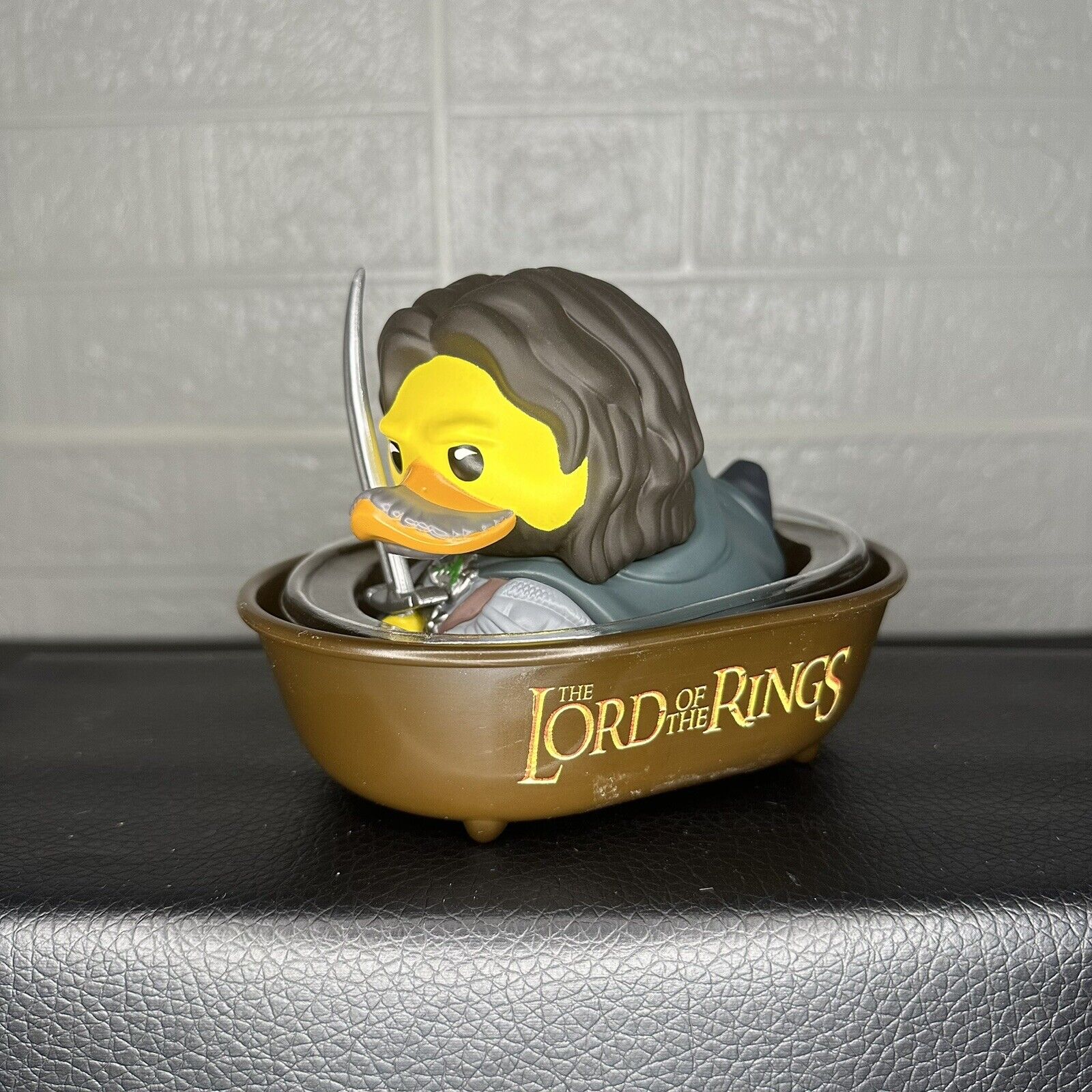 Tubbz 1ST Edition Lord Of The Rings Aragorn Cosplaying Duck Collector\'s Bathtub
